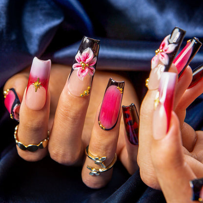 Phoenix Glow Handmade Nails H505