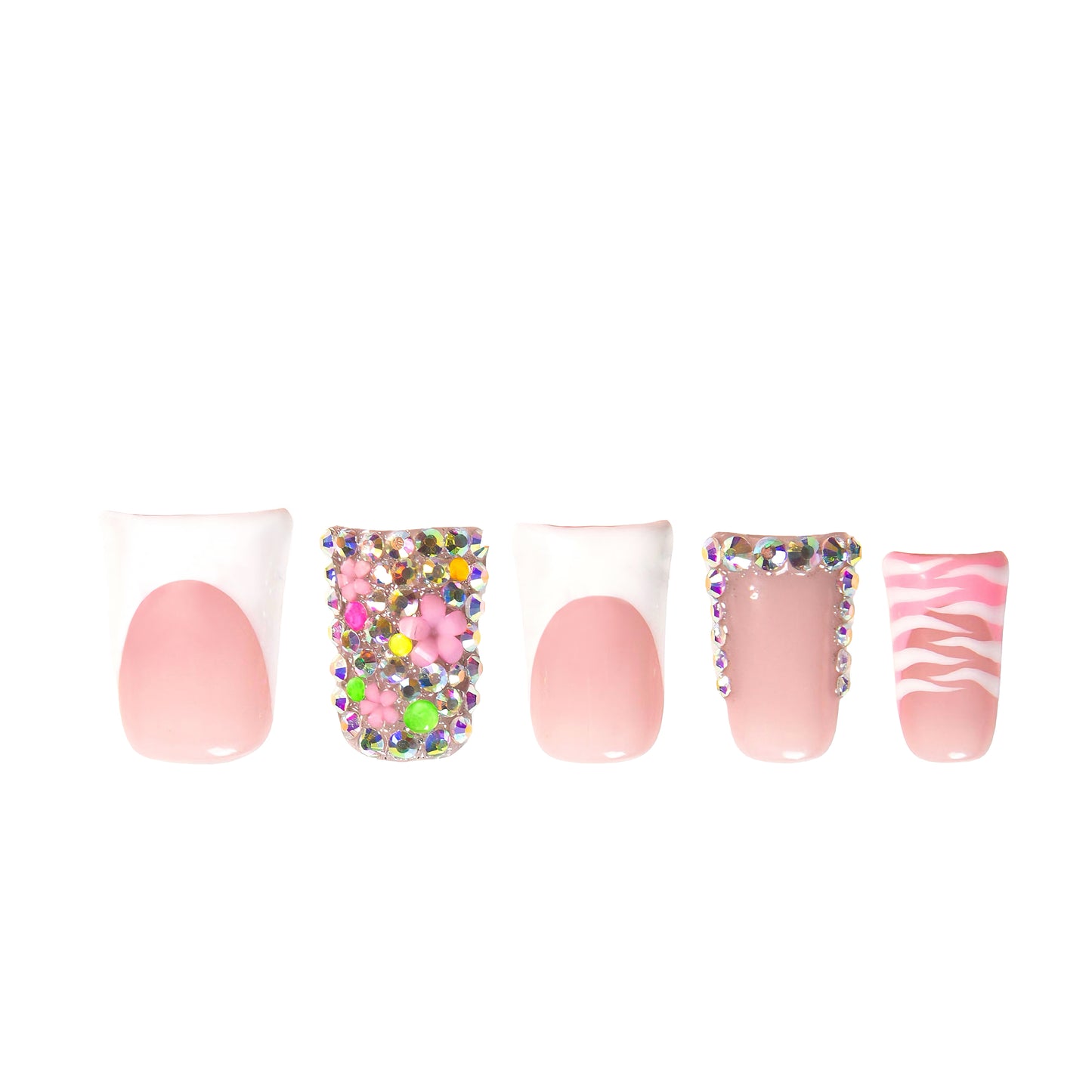 Kiss Me In Kawaii Handmade Nails H577