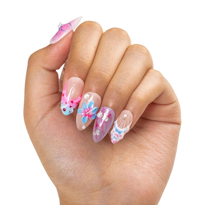 Mermaid¡¯s Mood Handmade Nails H549