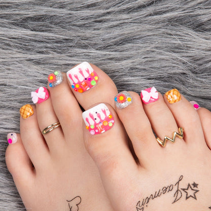 Dripping Sweetness T248 Toe Nails