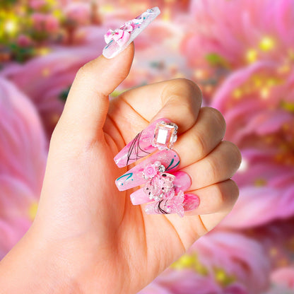 Victorian¡¯s  Dreams Handmade Nails H462