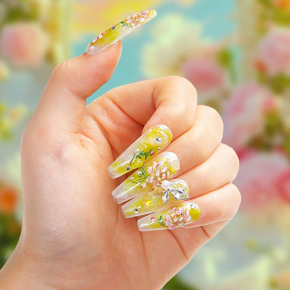 Seraphina’s Garden Handmade Nails H460