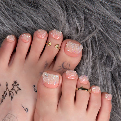 Amour Blanc T205 Toe Nails