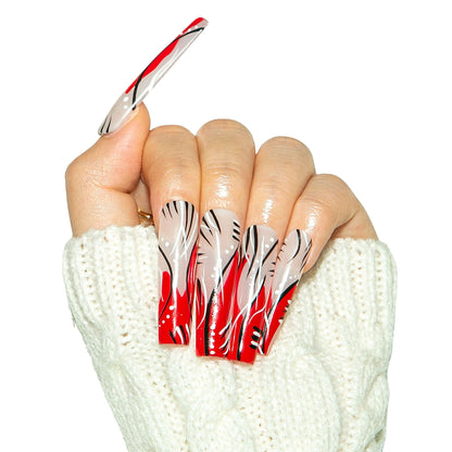 Love Hangover Handmade Nails H476