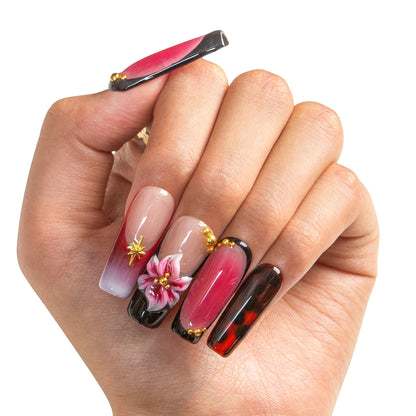 Phoenix Glow Handmade Nails H505