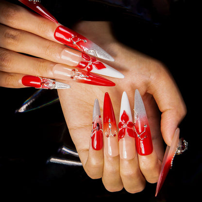 She’s an Aries, Babe Handmade Nails H595