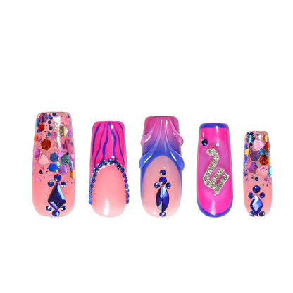 Scorpio Drama Club Handmade Nails H591