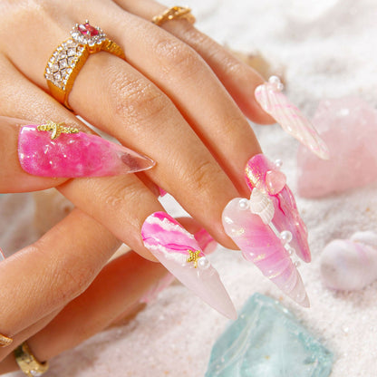 Seashell Siren Handmade Nails H550