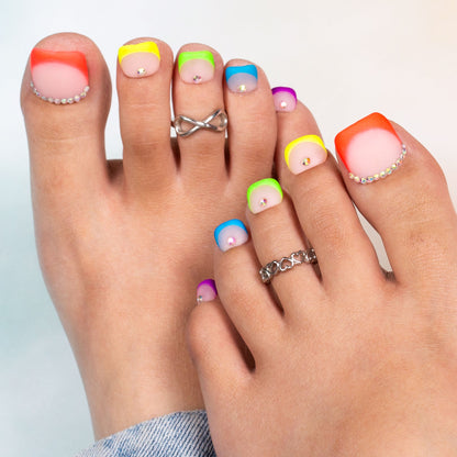 Stand Up & Speak Out T565 Toe Nails