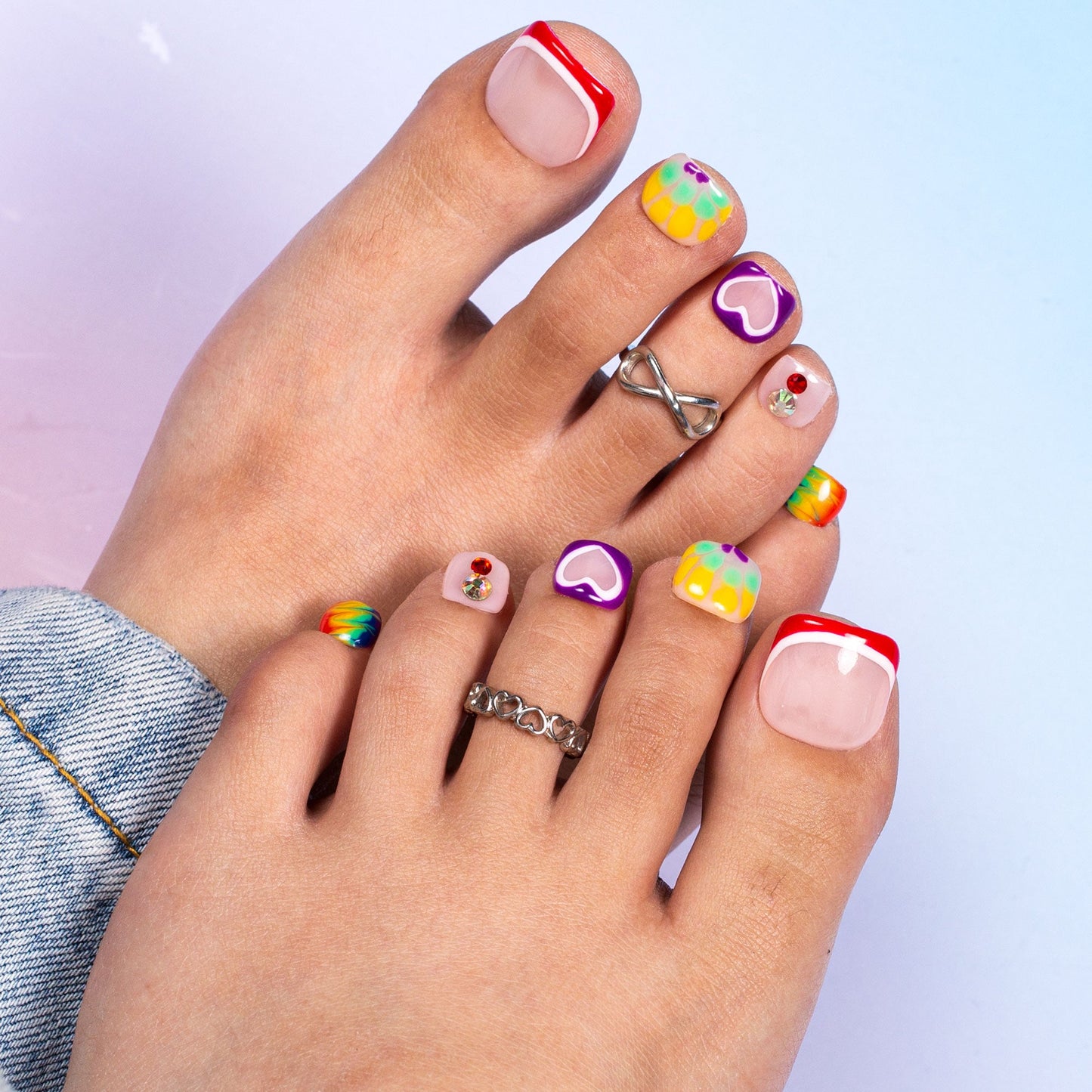 Be You T567 Toe Nails
