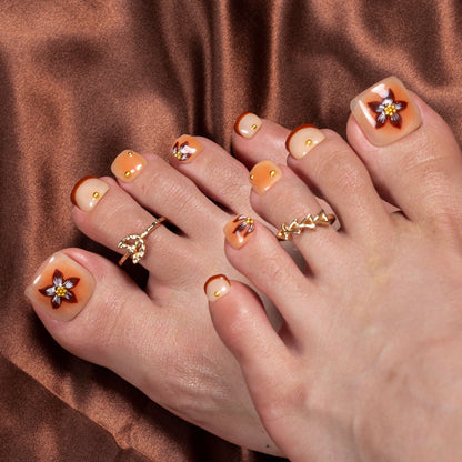 Summer Soir¨¦e T503 Toe Nails - 20Pcs Free Size