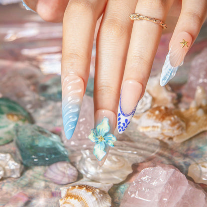 Summer Siren Handmade Nails H551
