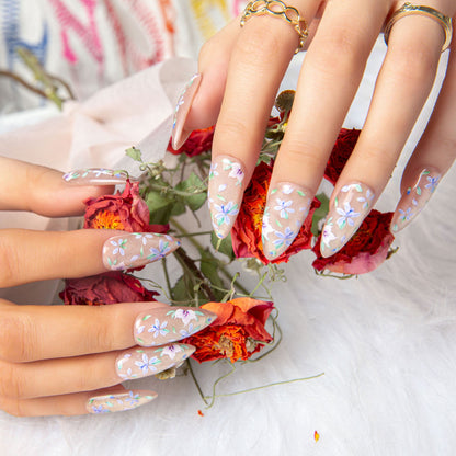 Timeless Bloom Handmade Nails H438