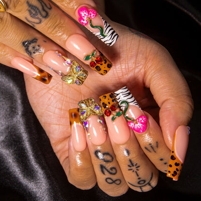 Forbidden Fruit Energy Handmade Nails H572