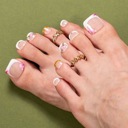 Soft But Toxic T576 Toe Nails - 20Pcs Free Size