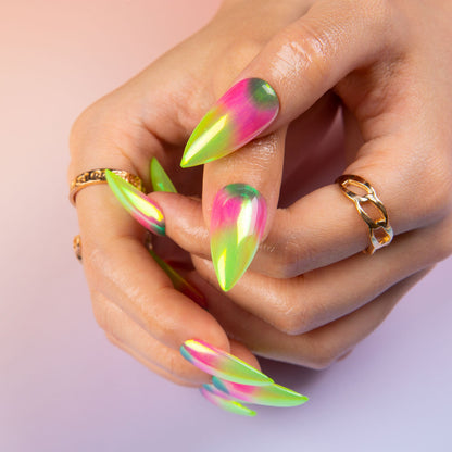 She's No Damsel Handmade Nails H516