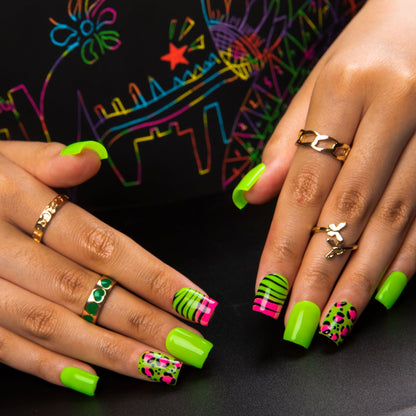 Party Girl Handmade Nails H514