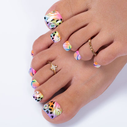 Hyper Animalia T610 Toe Nails - 20Pcs Free Size