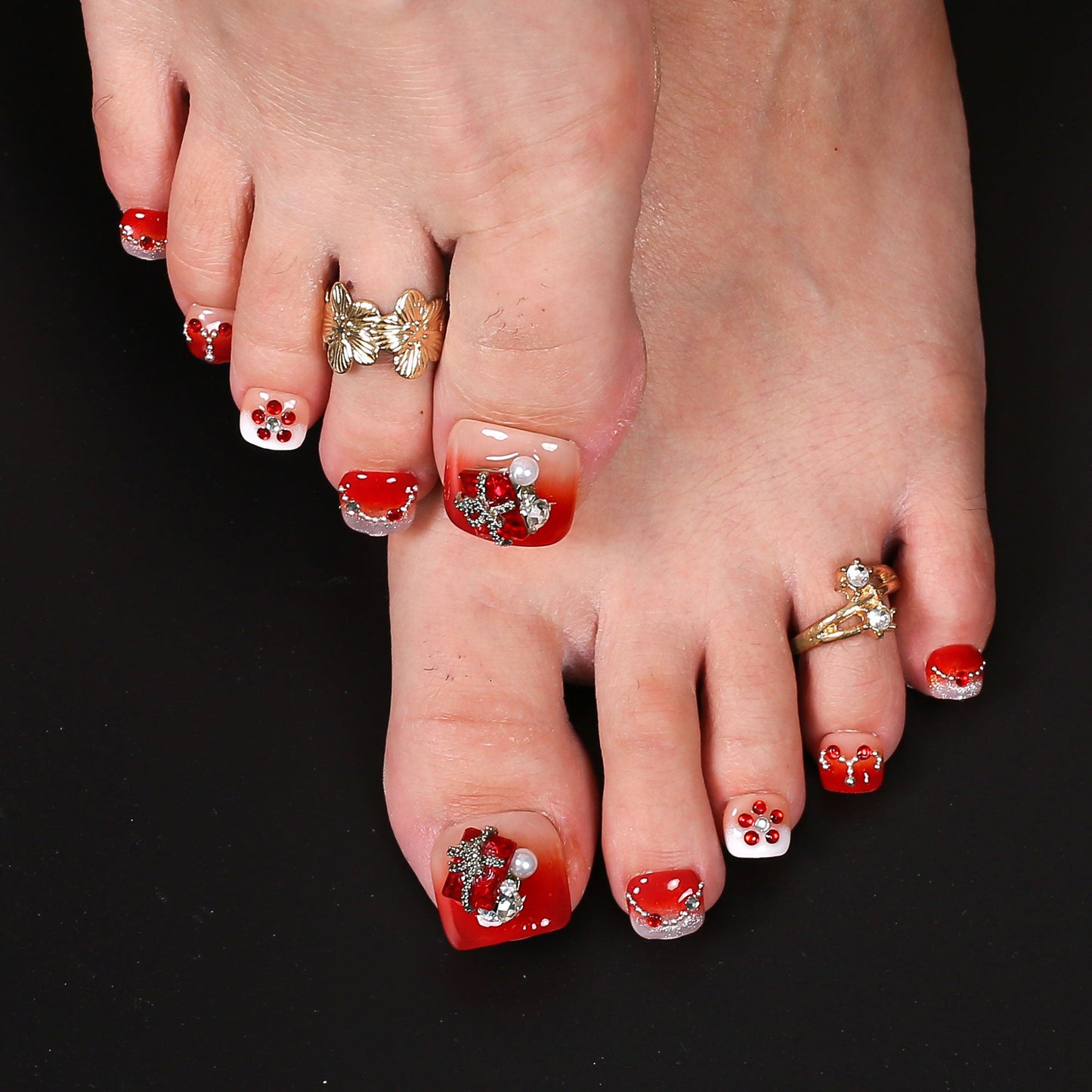 She’s an Aries, Babe T595 Toe Nails - 20Pcs Free Size