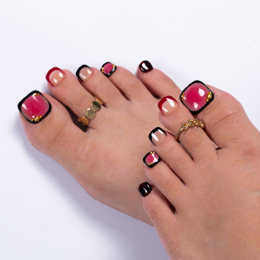 Phoenix Glow T505 Toe Nails - 20Pcs Free Size