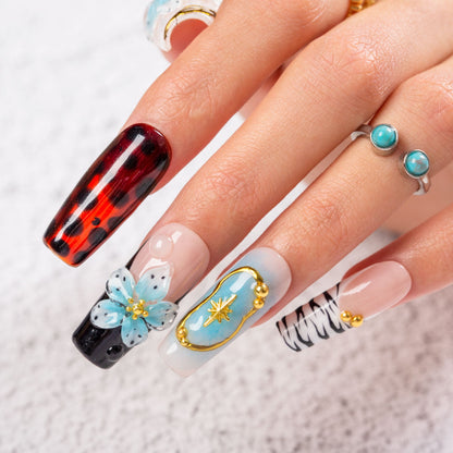 Rebel Frost Handmade Nails H494