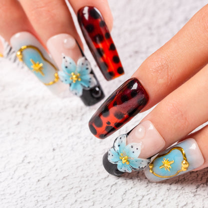 Rebel Frost Handmade Nails H494