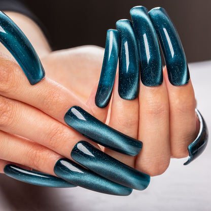 Blue Crush Handmade Nails H522