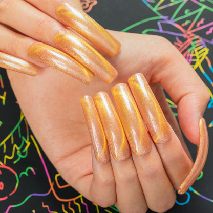 Golden Hour Handmade Nails H521