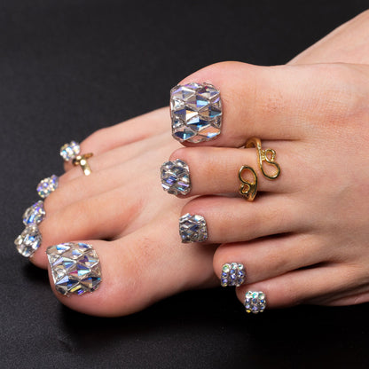 Crystal Vision T482 Toe Nails