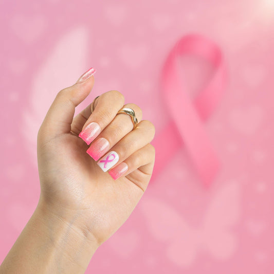 Pretty in Pink Handmade Nails H485