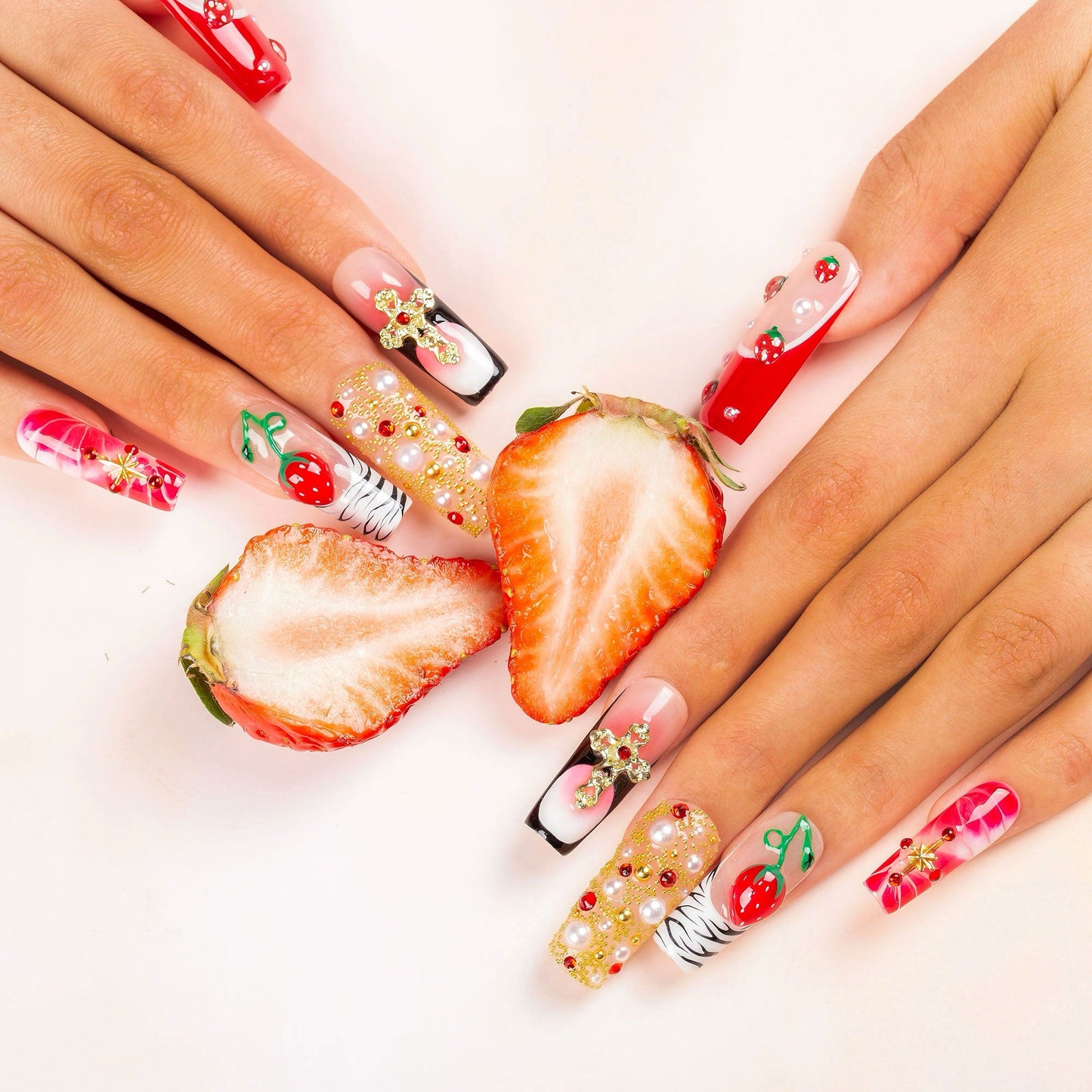 Eversweet Glitz Handmade Nails H469