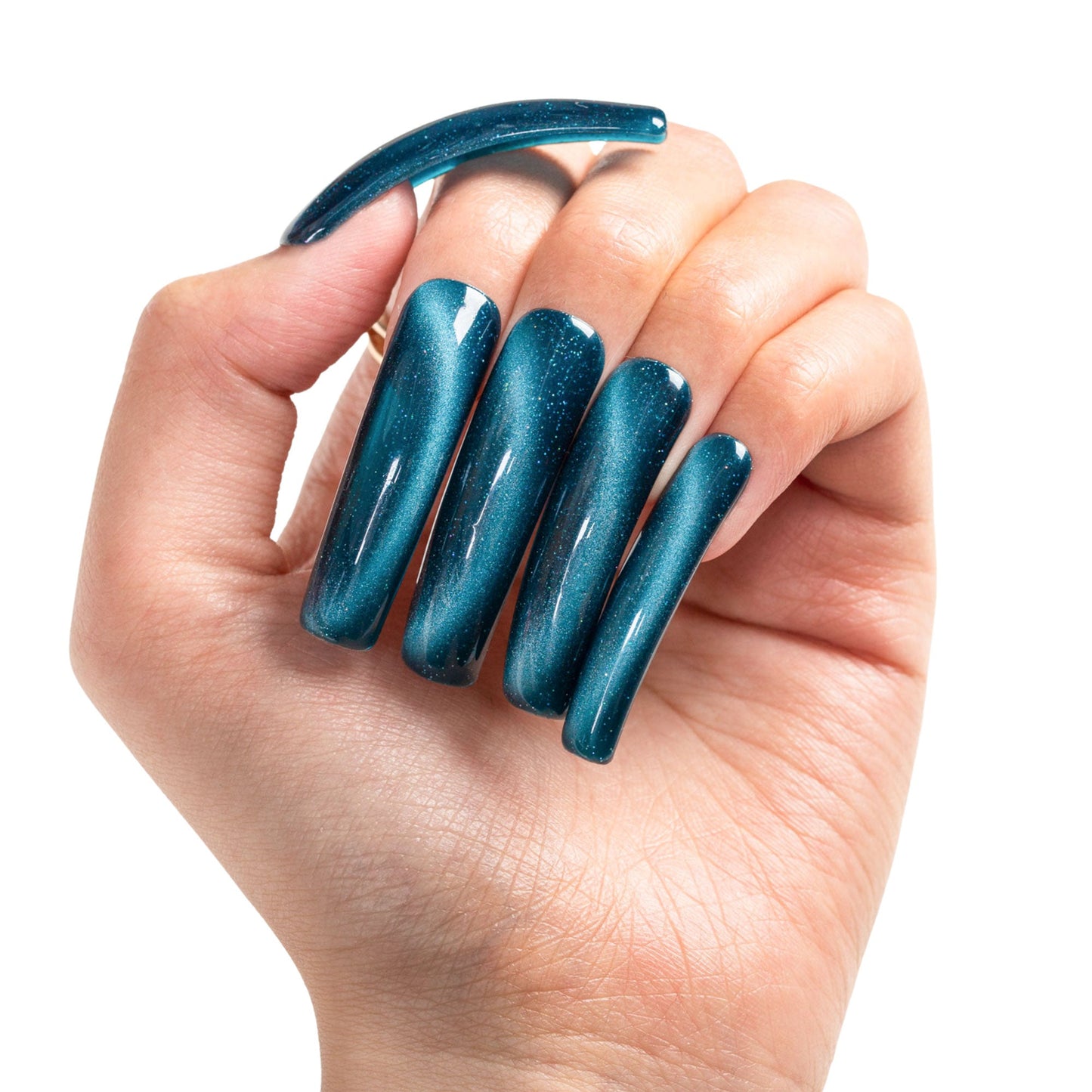Blue Crush Handmade Nails H522