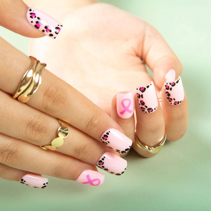 Spots of Power Handmade Nails H486