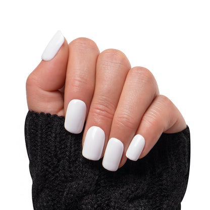 Snow White Handmade Nails H10