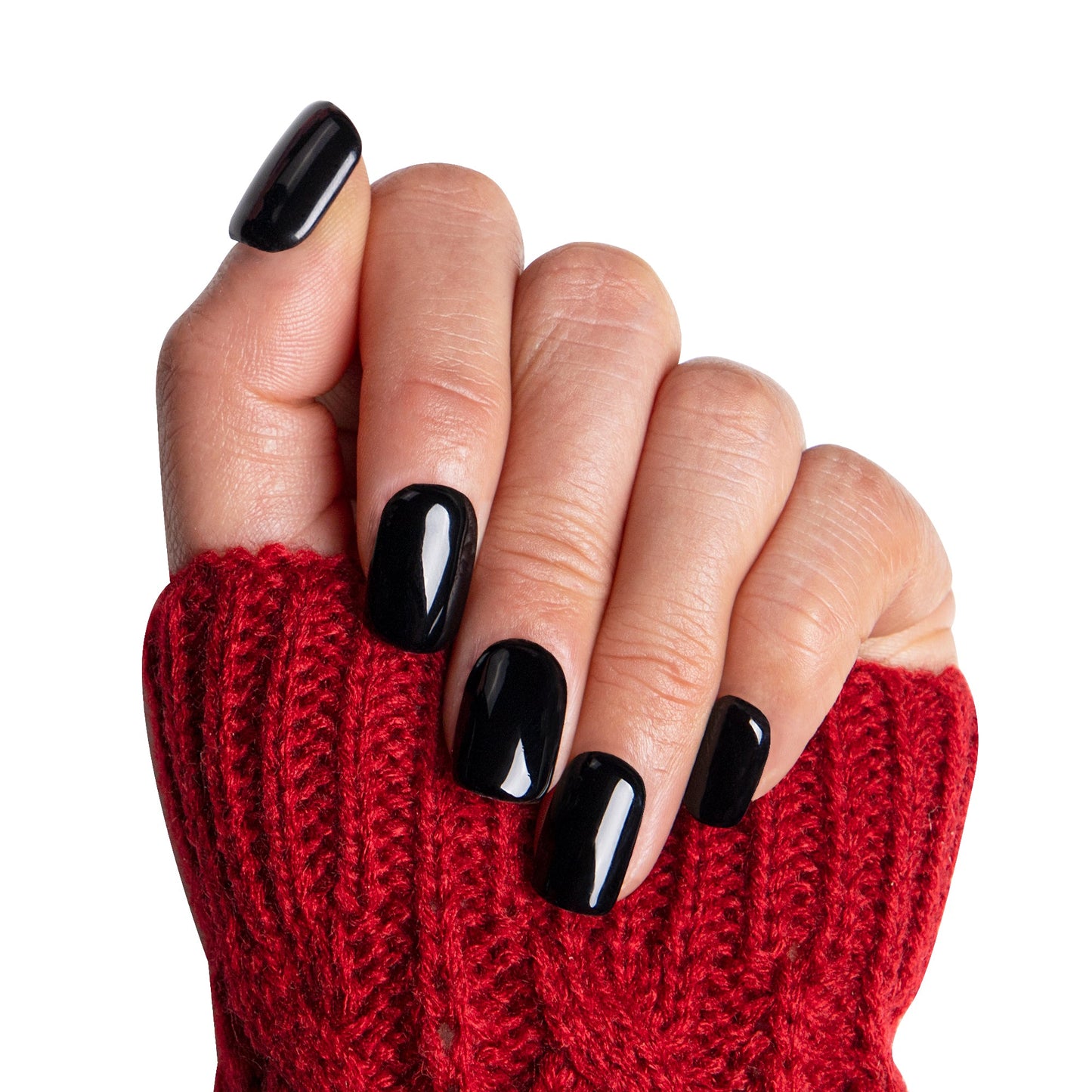 Dark Angel Pure Color Handmade Nails H11