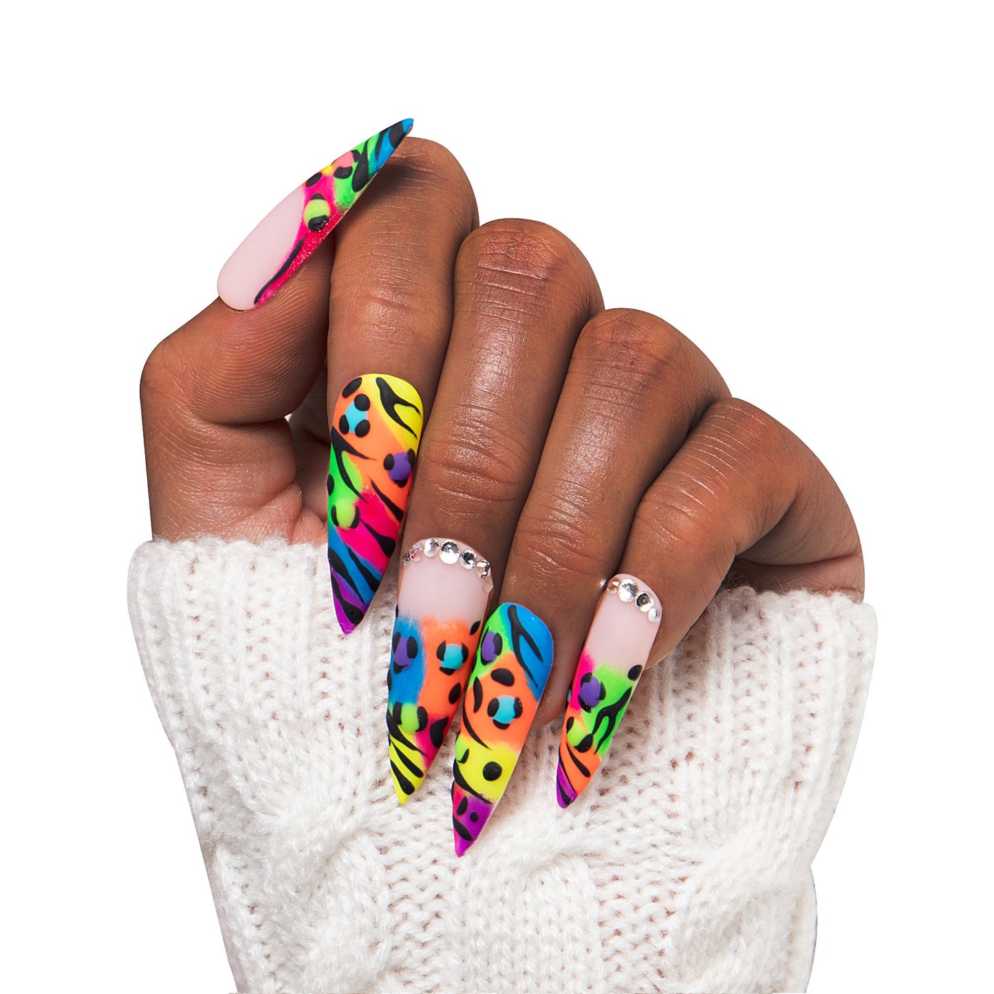 Illusion Handmade Nails H123