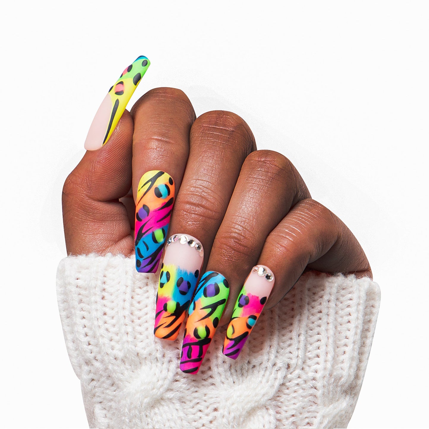 Illusion Handmade Nails H123