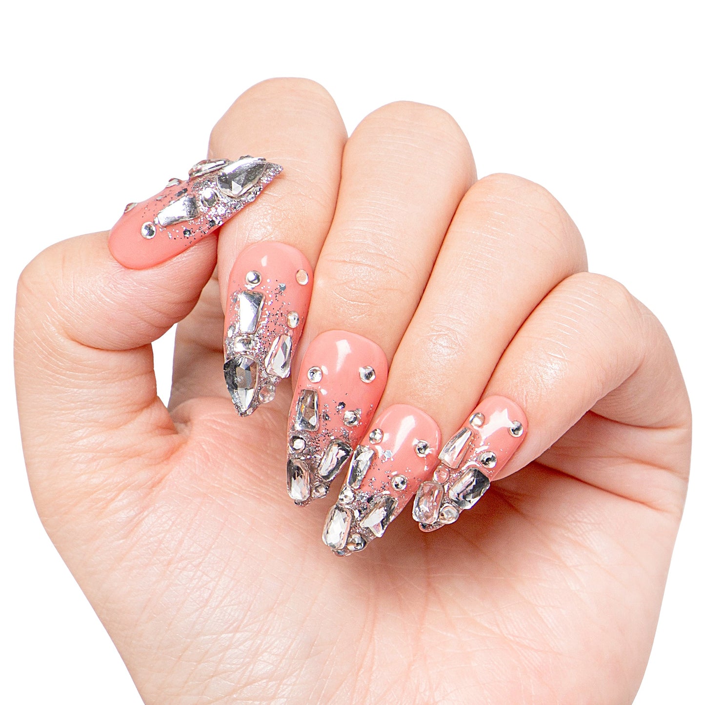 Silver Wind Handmade Nails H126