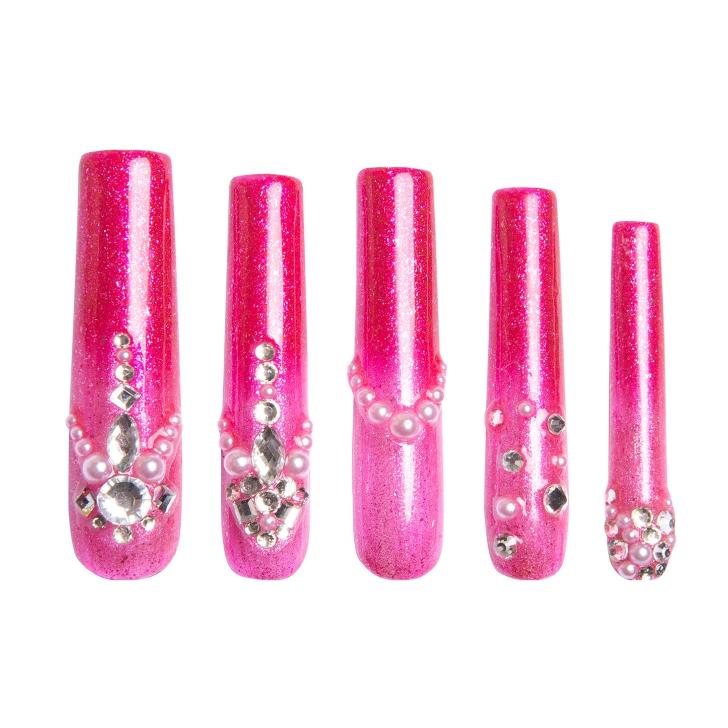 Moonlit Mirage Handmade Nails H168