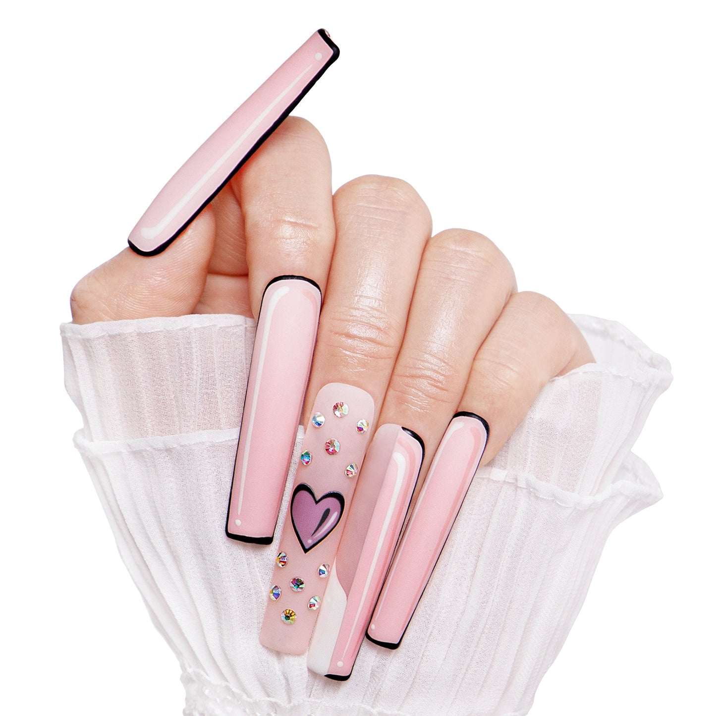 Lovful Letter Handmade Nails H169