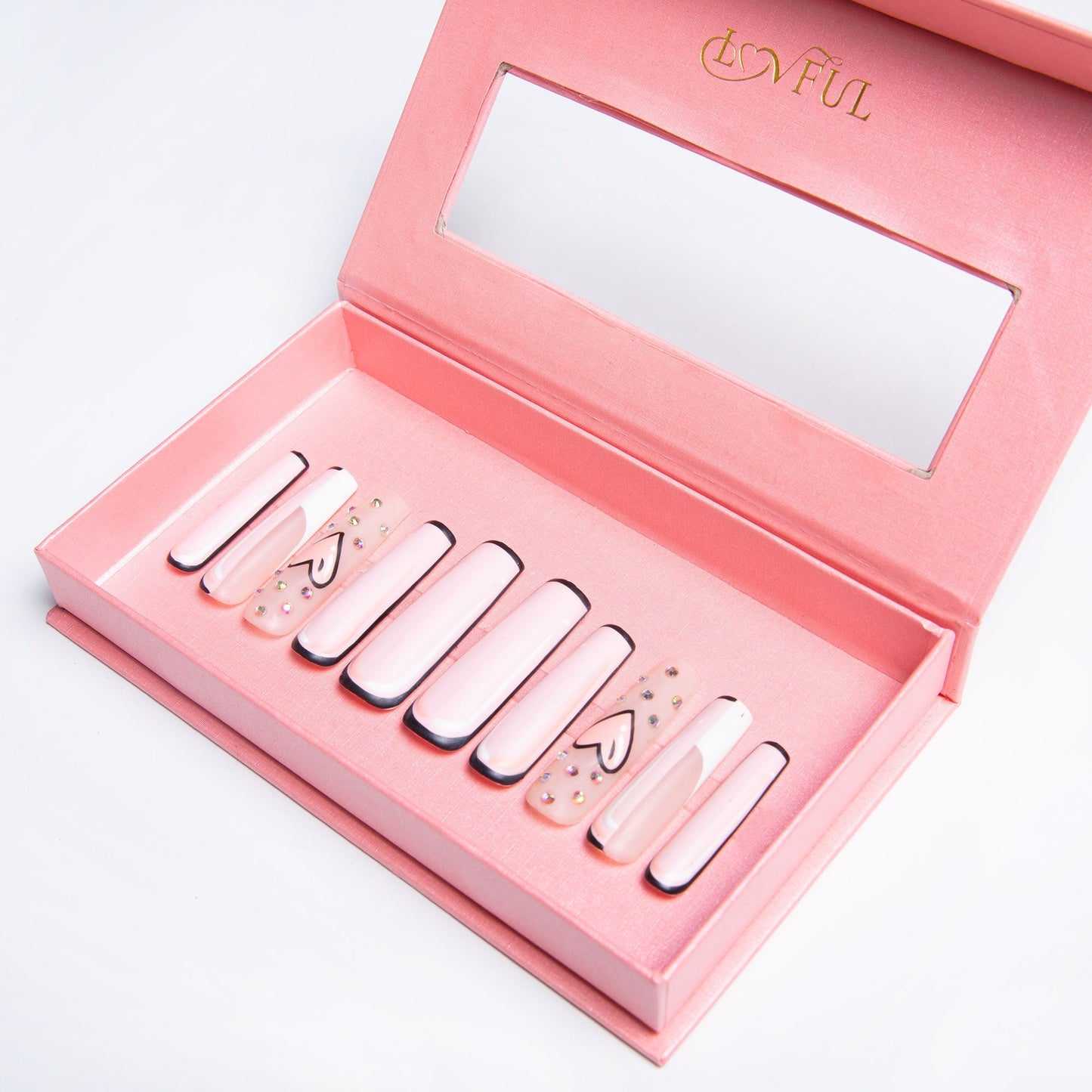 Lovful Letter Handmade Nails H169
