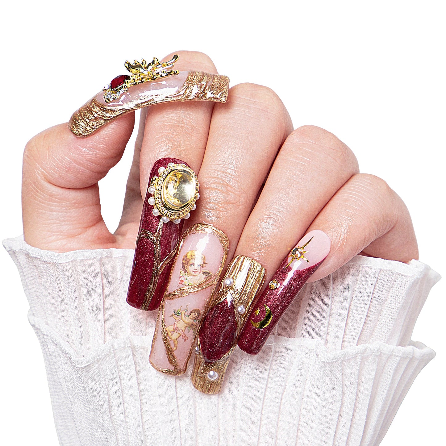 Verona Handmade Nails H186