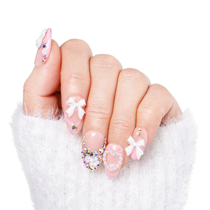 Vintage Shortcake Handmade Nails H187