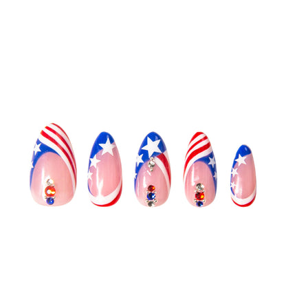 Flag Me Later Handmade Nails H600