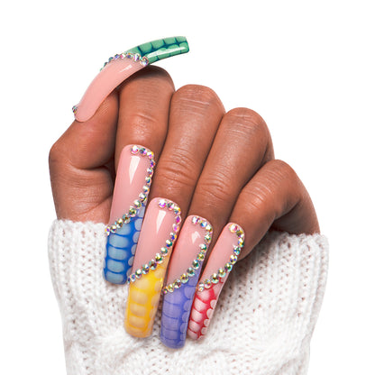 Summe Fest Handmade Nails H208