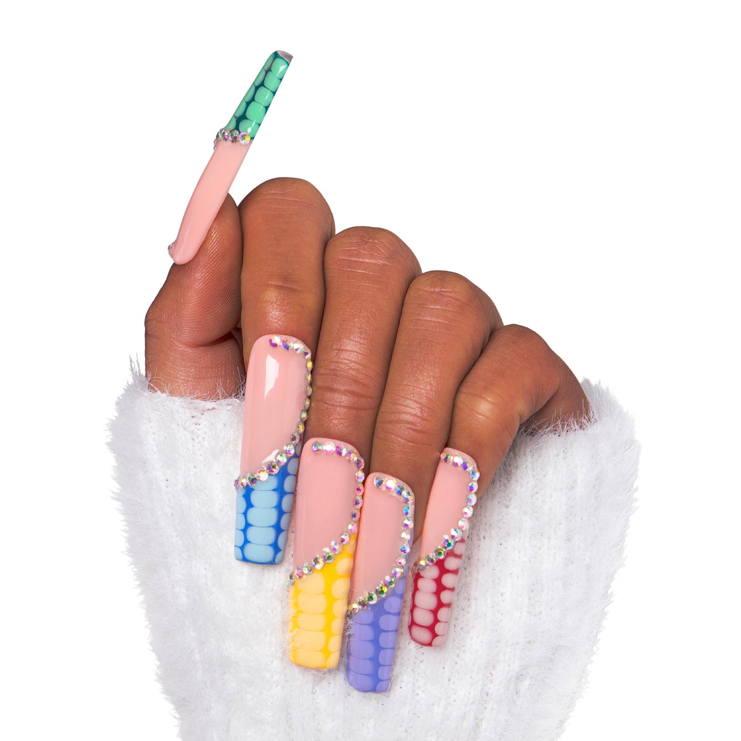 Summe Fest Handmade Nails H208