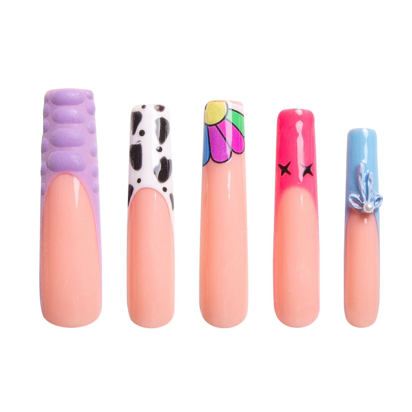 Sunny Pop Handmade Nails H222