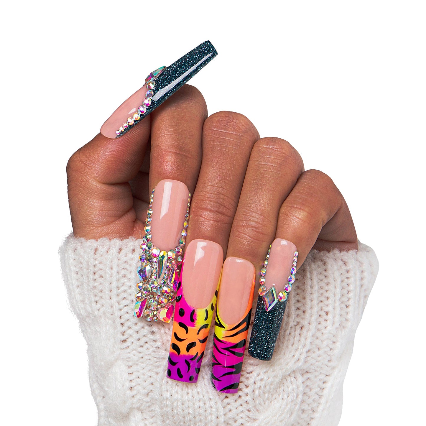 Coastal Mirage Handmade Nails H226