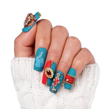 Oriental Dream Handmade Nails H227