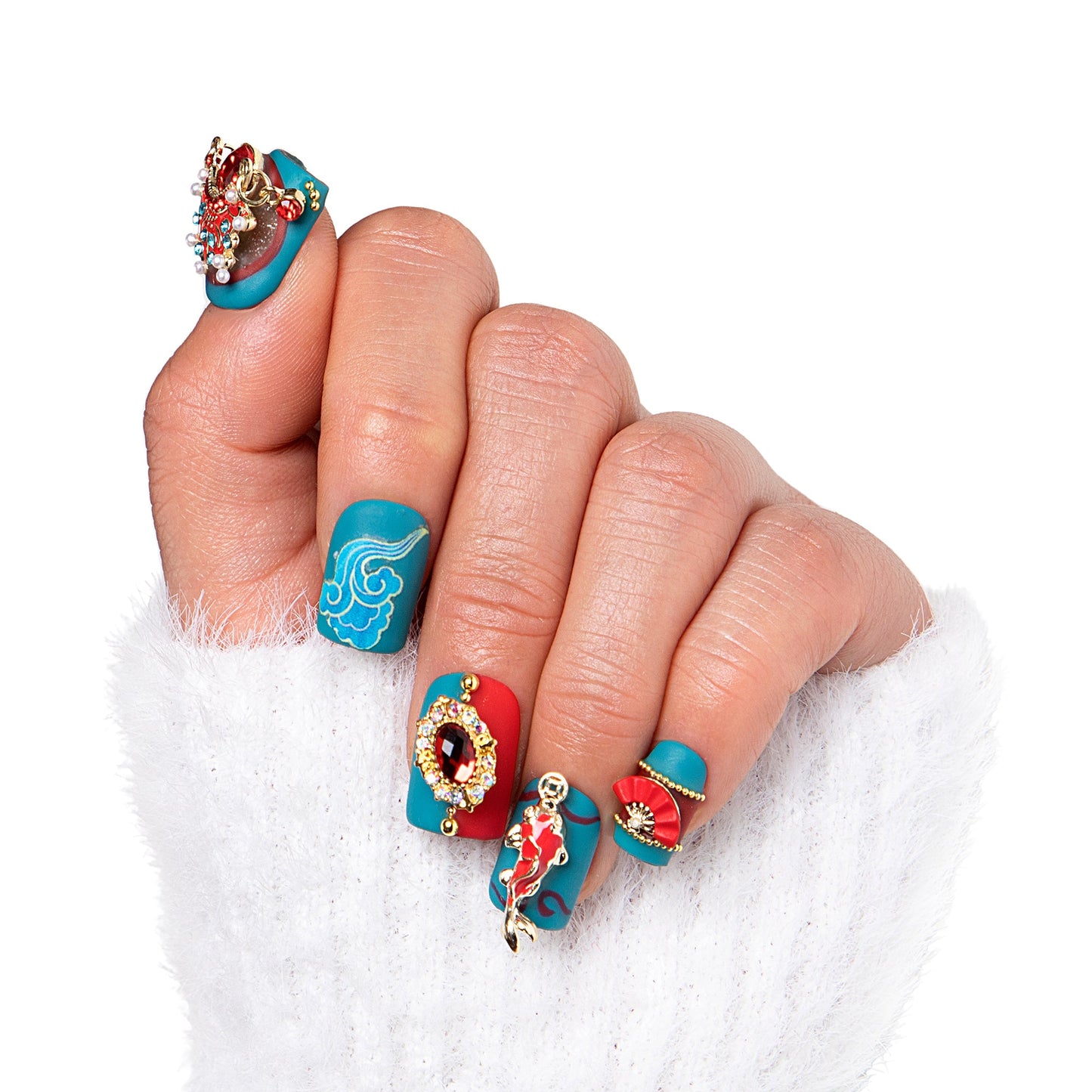 Oriental Dream Handmade Nails H227